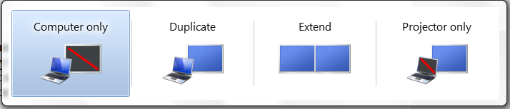 Laptop Display Settings