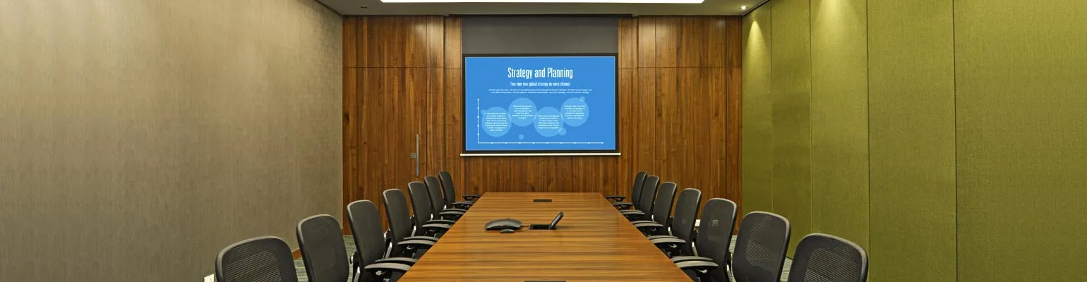 Top 5 tips for boardroom design and integration