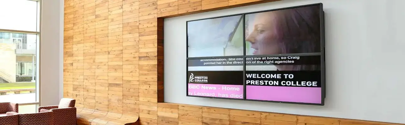 Digital Signage empowers Education and Classroom AV technology
