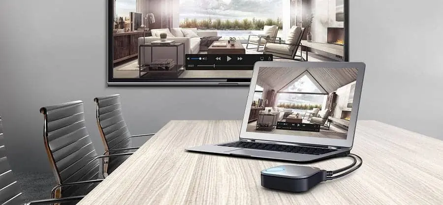 Office presentations which require cable cubbies and connectors