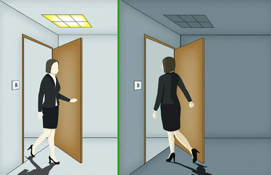 Turning on the lights and the AC — wall panels or switches