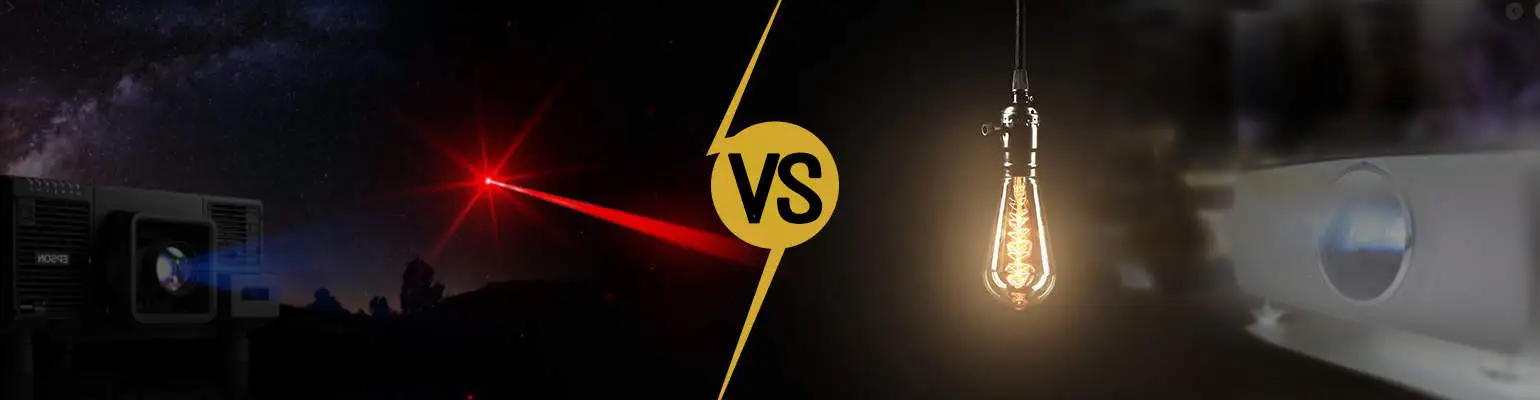 LaserVSLamp-projector