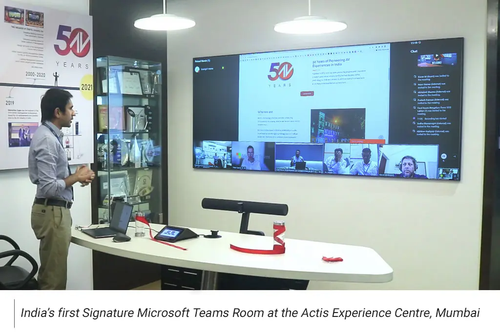 Microsoft teams room