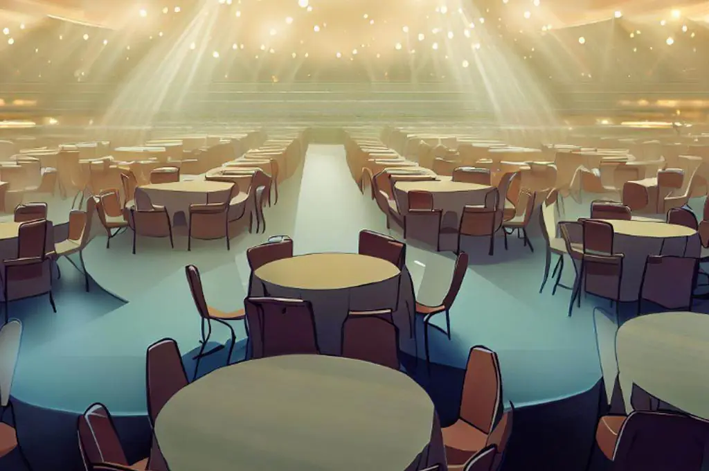 Banquet/Cabaret/Reception Style Seating