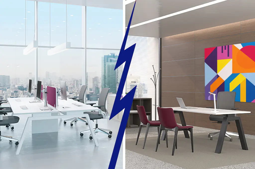 Open/Closed meeting room layout