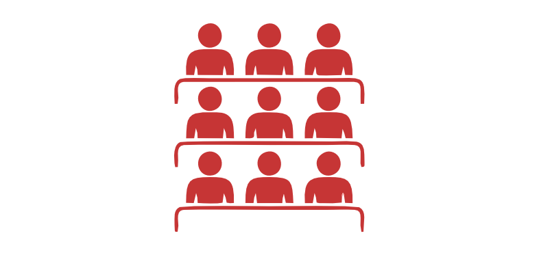 Multi-functional spaces for live events​