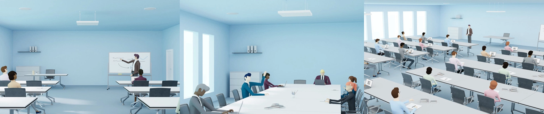 Enhancing Communication in Meeting Rooms with Voice Lift Systems