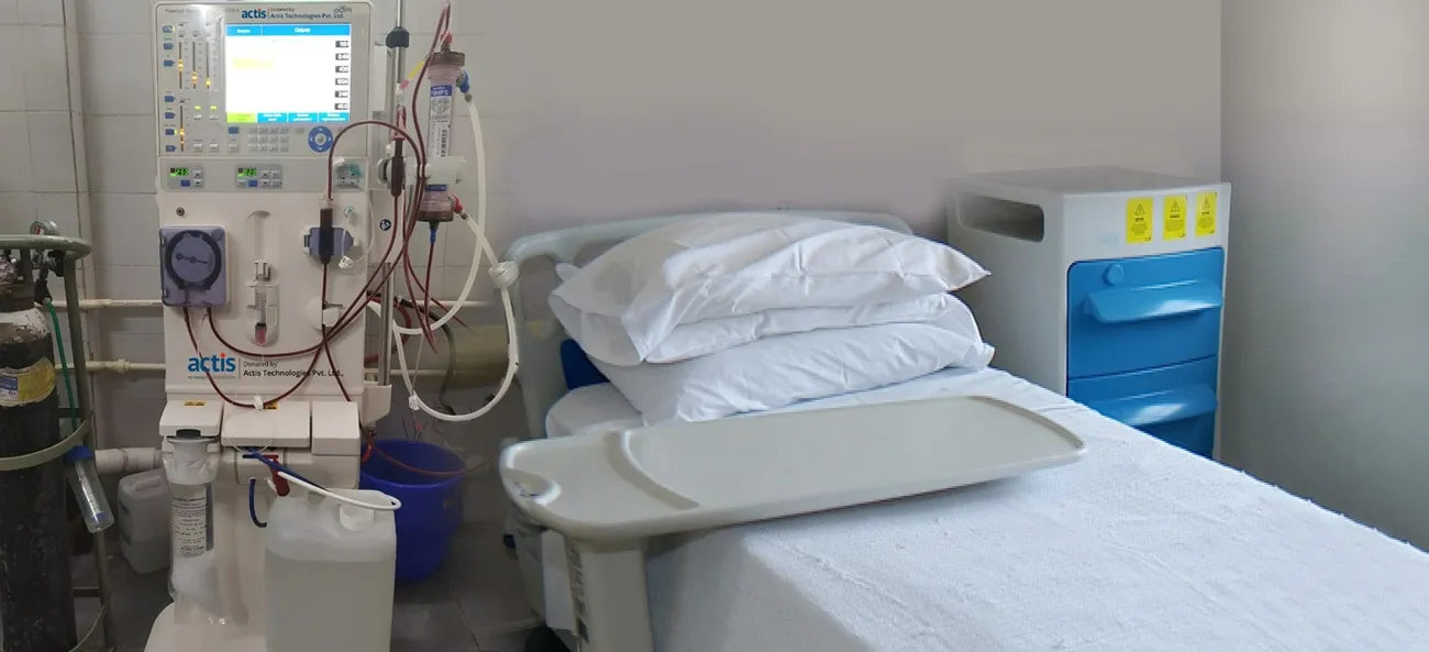 Dialysis machines provide support to patients suffering reduced kidney function​