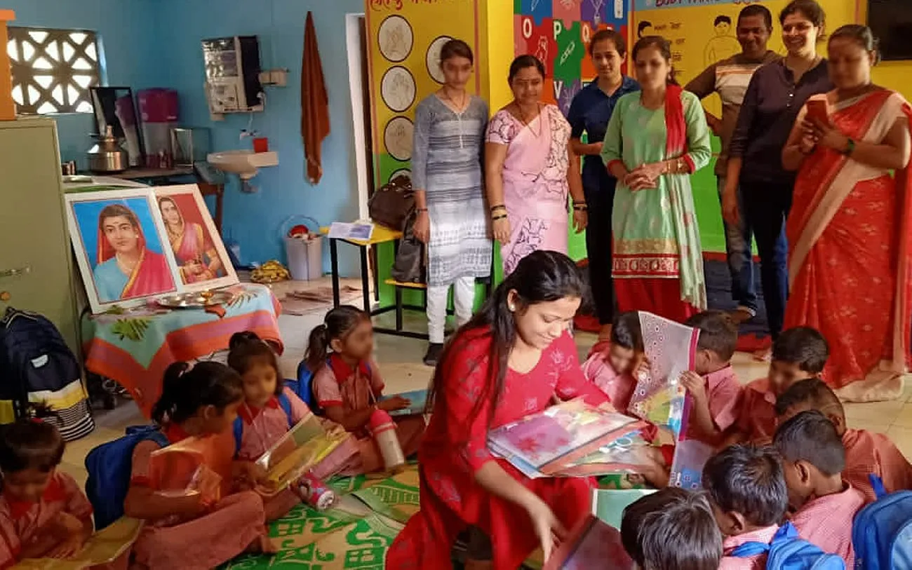 The student-teacher interactions resumed in a completely refurbished learning space​