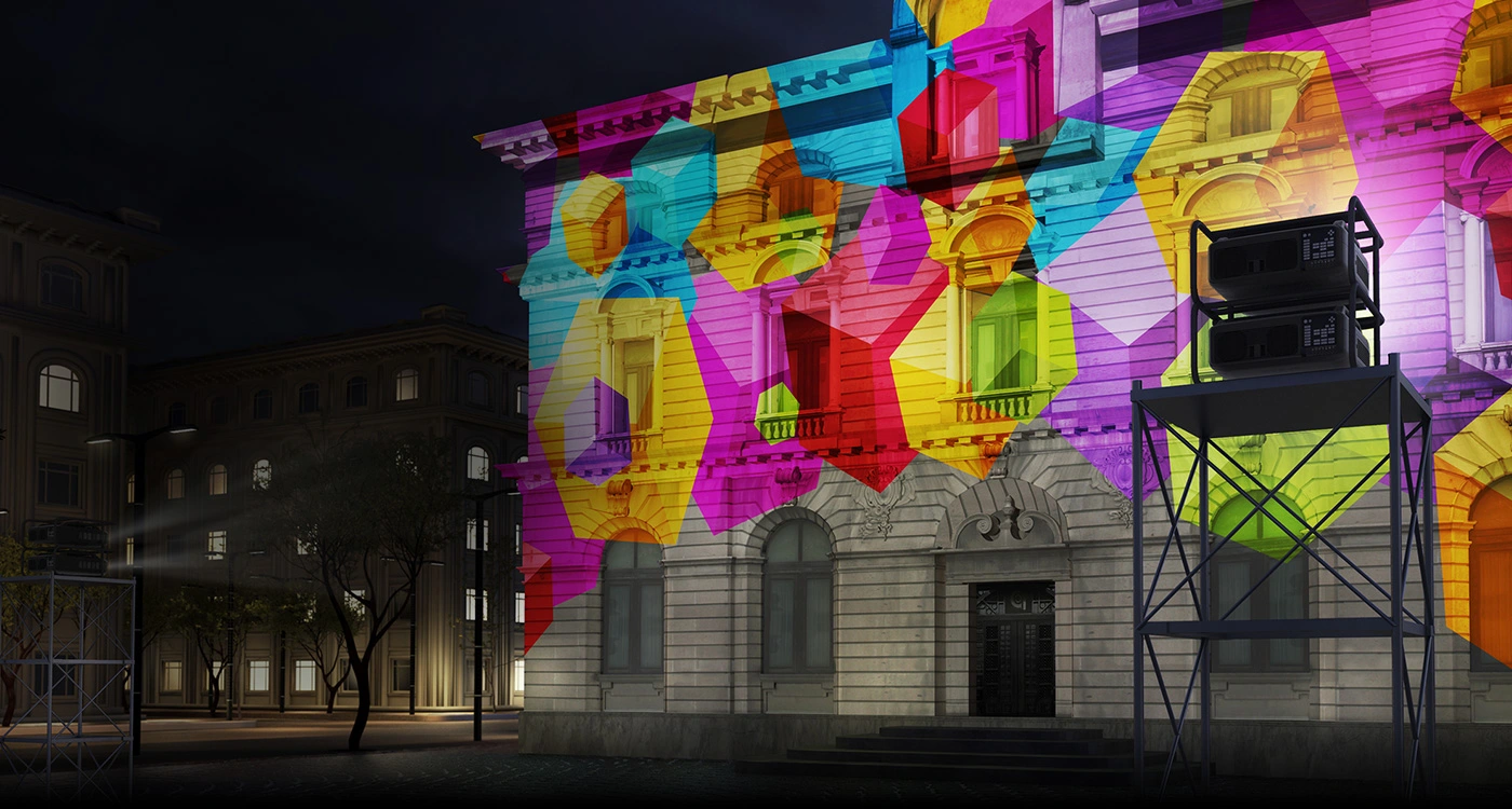 projection mapping high lumens