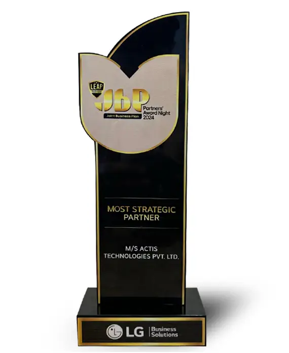 Team Awards 24 Actis receives the 2024 Most Strategic Partner Award from LG