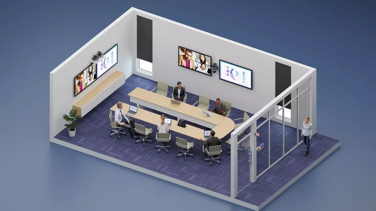 Streamlined AV Control: The Next Step in Hybrid Meeting Excellence