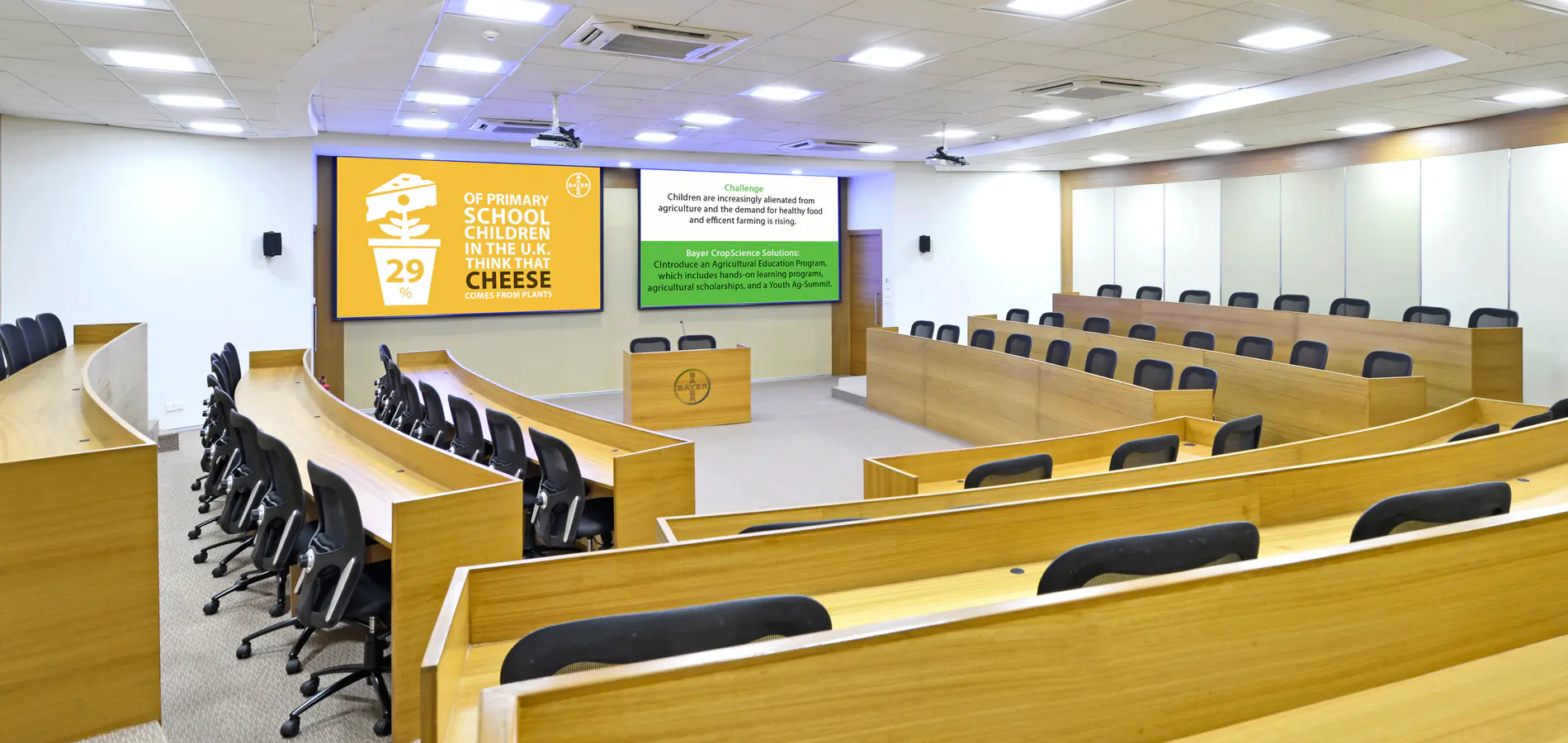 Training room / Gurukul at Bayer Vapi