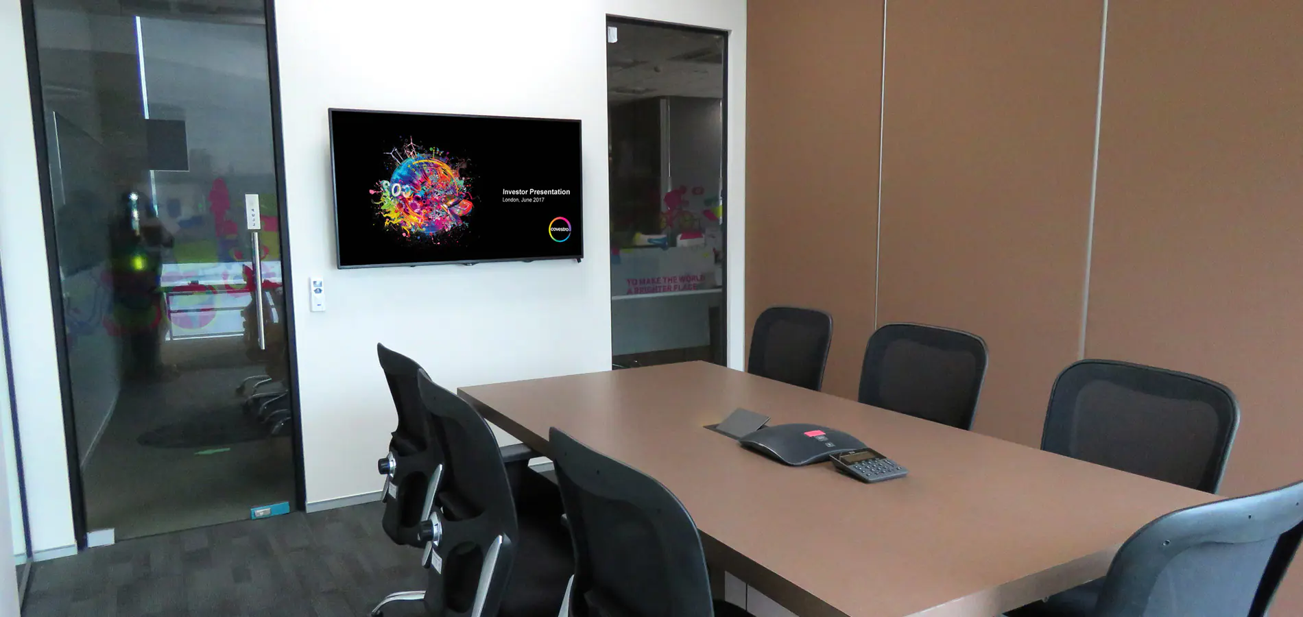 Multi-purpose Space — The divided 8-seater Meeting Room section