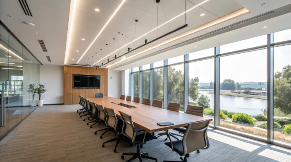 Lighting_and_Ergonomics in meeting room