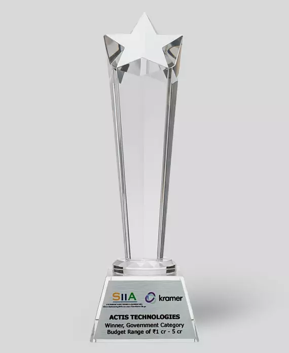 Team Awards 7 SIIA – Winner, Best AV Application in Government