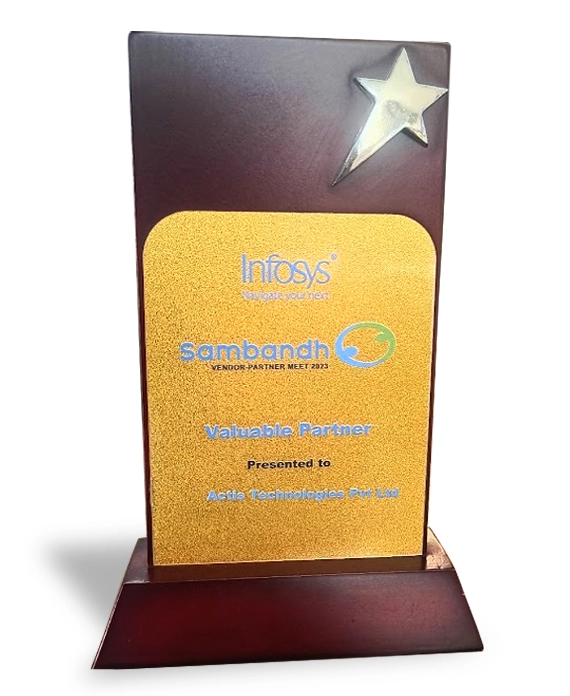 Team Awards 26 Infosys Valuable Partner Award at Sambandh 2023, Pune