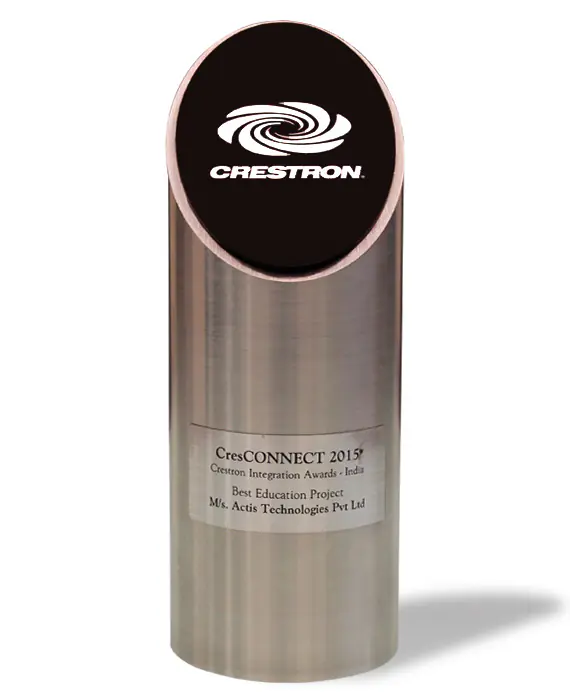 Team Awards 60 Crestron Integration Awards - India for Best Education Project