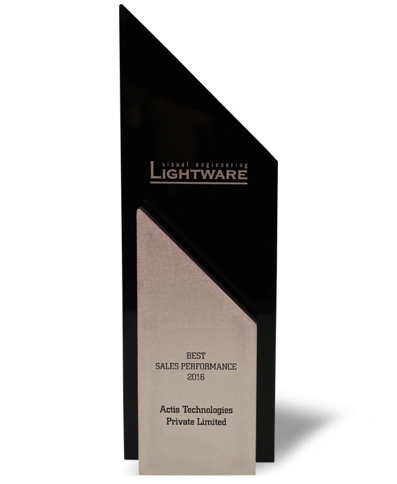 Team Awards 56 Lightware - Best Sales Performance 2016