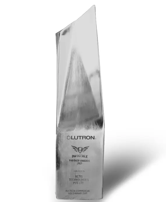 Team Awards 38 Actis receives the Invincible All India Gold Commercial 2021 Partner award