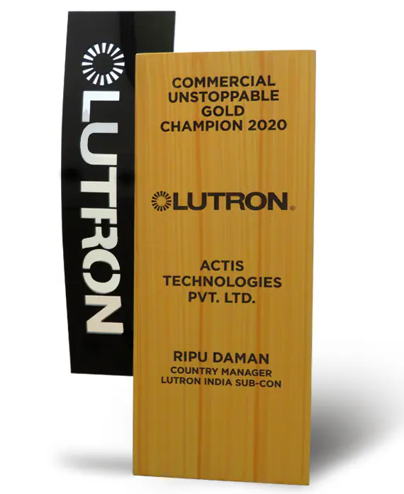 Team Awards 40 Actis_Awards_Lutron_Unstoppable