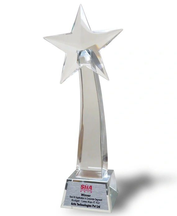 Team Awards 46 SIIA - Winner, Best AV Application in Corporate Segment, Budget: Less than 1 cr - 2019