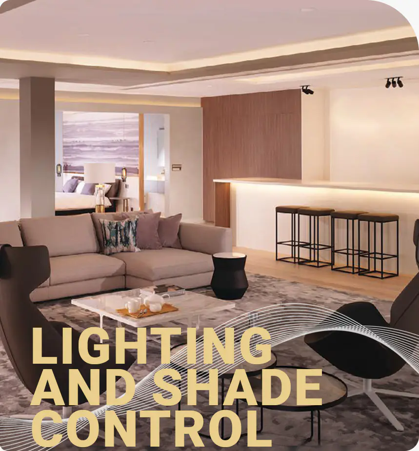 Lightning and shade control