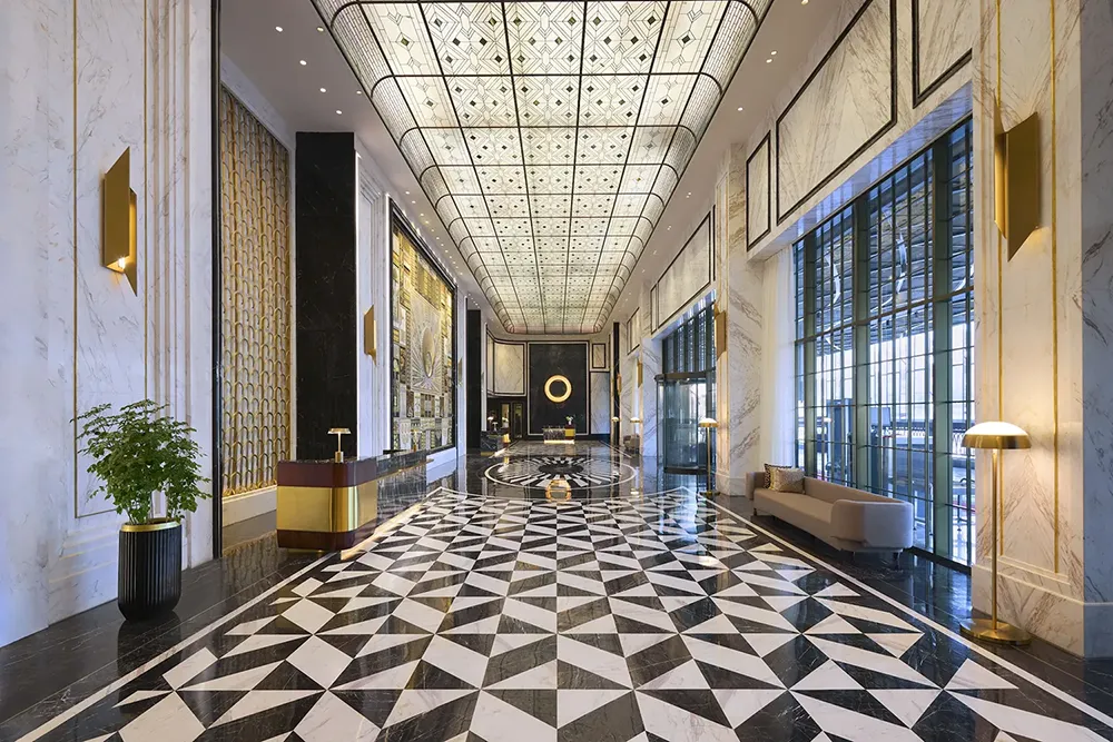 The lobby -Fairmont mumbai