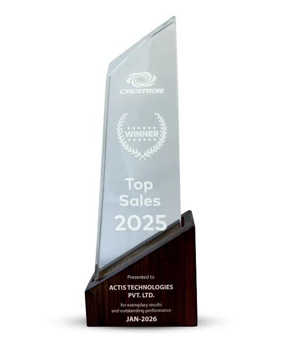 Team Awards 12 Crestron Top sales award 2025