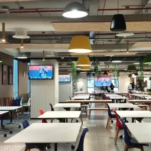 Cafeteria/Town Hall AV Solutions